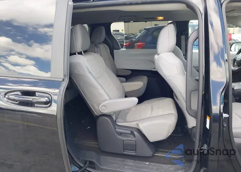 2025 Toyota Sienna Le из США, поврежденный, VIN 5TDKRKEC1SS227386